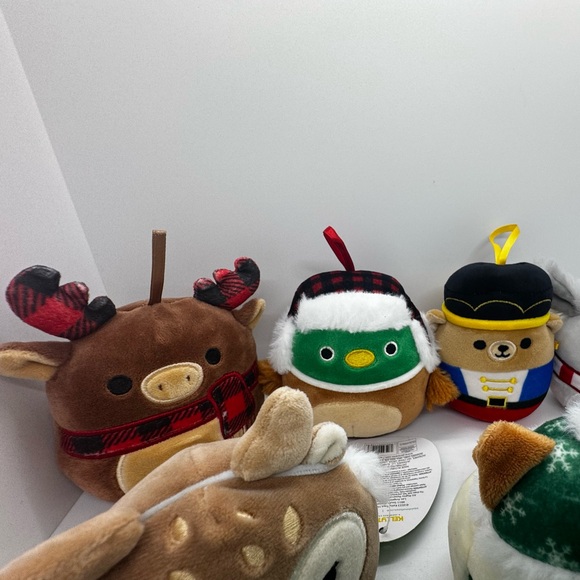 Squishmallows 4" Mini Plush Christmas Tree Ornaments 10pk Official Kellytoy - Picture 10 of 16